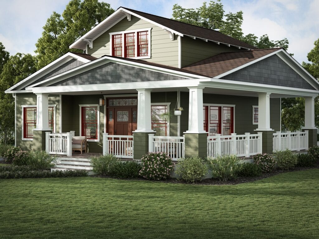 home with replacement windows