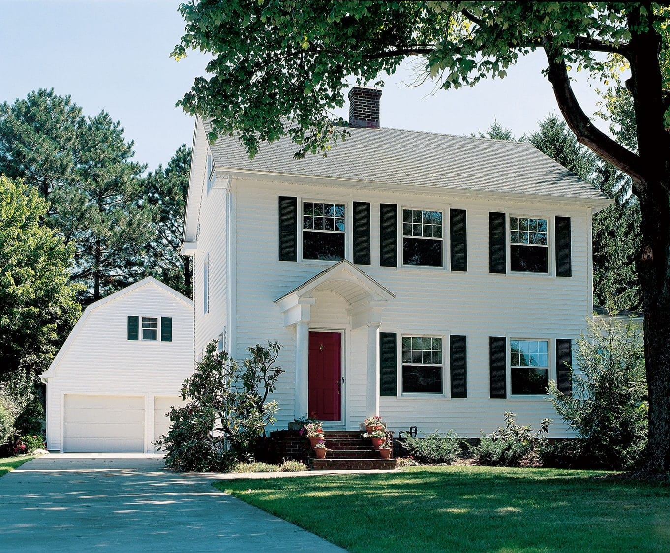 1000 series replacement vinyl siding in white