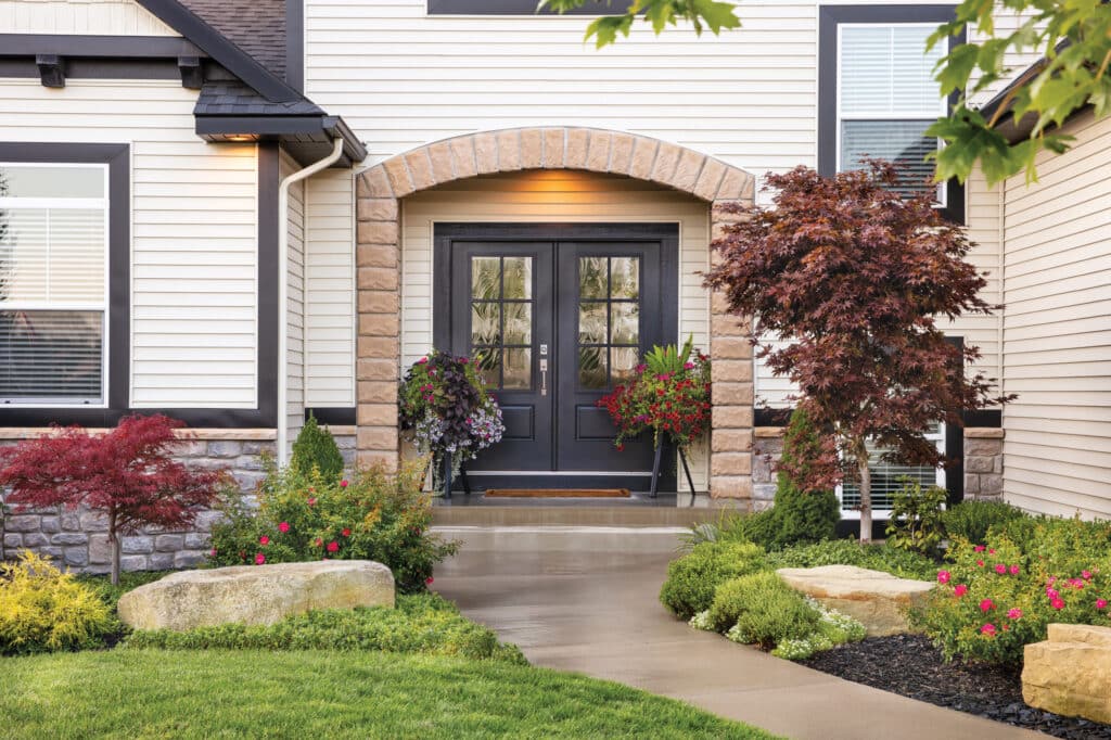 Double entry door by Window World